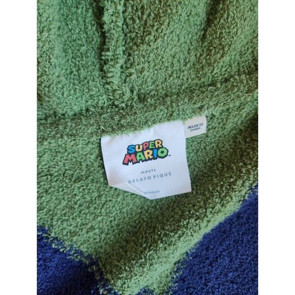 NWT Gelato Pique SUPER MARIO LUIGI Parka & Long Pants Pajama Set Sz M Cozy - Picture 9 of 16